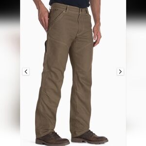 Kuhl The Lawless Men's Utility Pants Size 38x30 Dark Khaki Work Wear